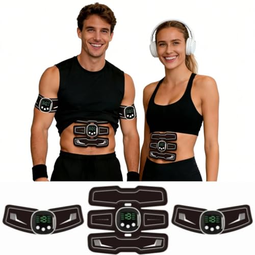 Henese Ems Bauchtrainer Pro Ems Bauchmuskeltrainer Bauchmuskeln Stimulationsger
