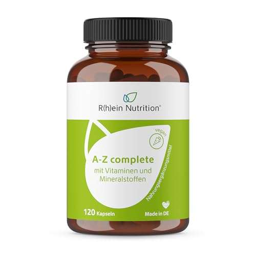 A Z Complete Multivitamin Kapseln Hochdosiert Mineralien 120
