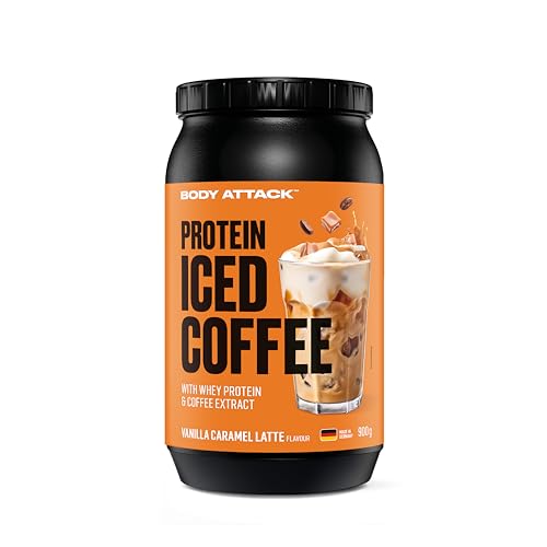 Body Attack Protein Iced Coffee Vanilla Caramel Latte
