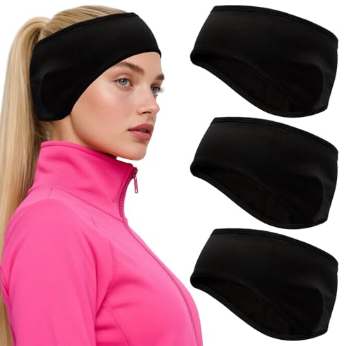 Winter Stirnband Set 3 St Ck Sport Ohrenw