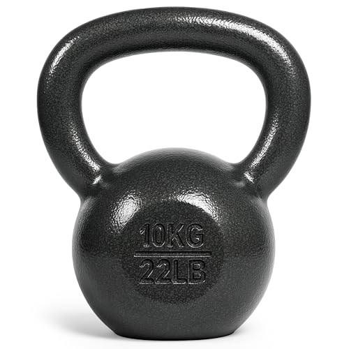 Unycos Kettlebell 10 Kg Kugelhantel Aus Gusseisen Mit
