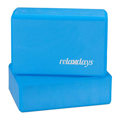 Relaxdays Yogablock Im 2er Set Yoga Kl Tze