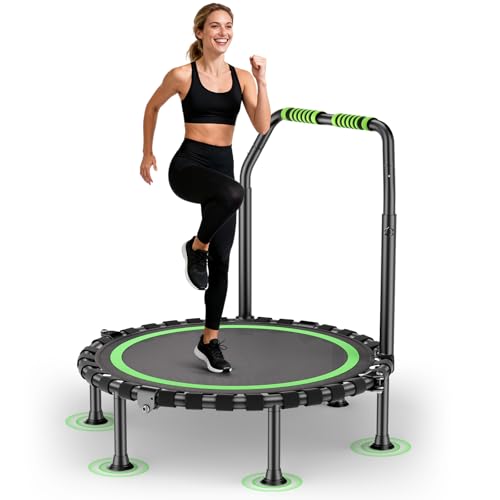 Fitness Trampolin Indoor F R Zuhause Faltbares Mini