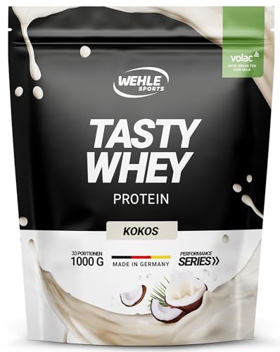 Whey Protein Pulver Kokos High Protein Eiwei Pulver