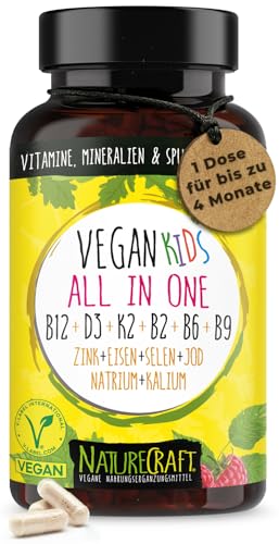 Vegan Kids All In One Vitamin B12 D3