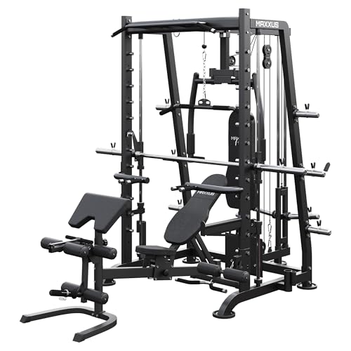 Multipresse Maxxus 8 1 Kraftstation Mit Hantelbank Klimmzugstange