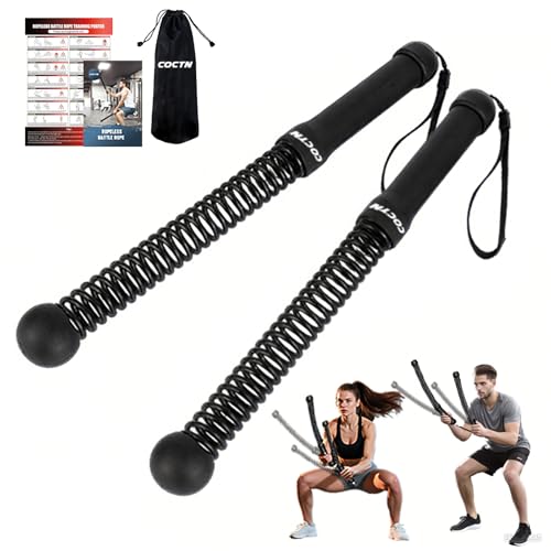 Gewichtete Seillose Kampfseile Robustes Workout Seil F R