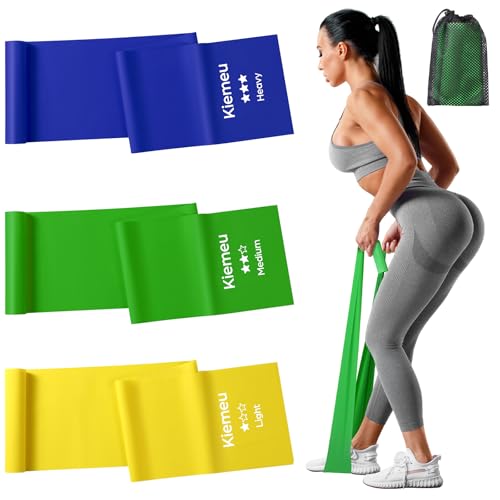 Kiemeu Latex Gymnastikband Elastisch Fitnessb Nder Set F