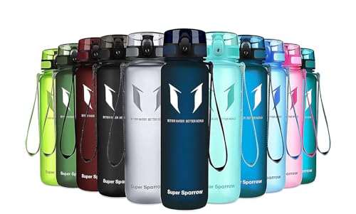 Super Sparrow Trinkflasche Tritan Wasserflasche 750ml Bpa Frei