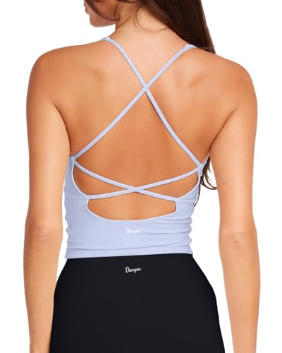 Danysu Sport Bh Damen Ohne B Gel Top