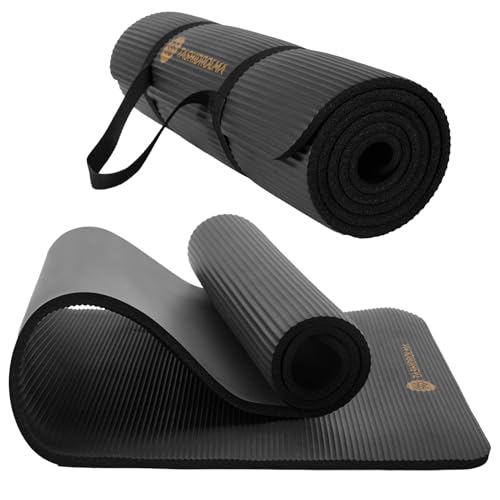 Tashidrolma Yoga Matte Dicker Nbr Yogamatte Rutschfest Mit