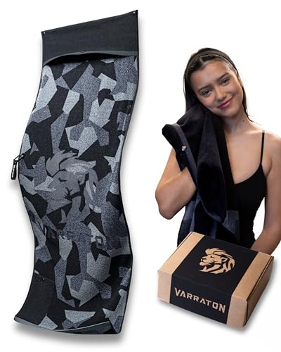 Varraton Fitness Handtuch Sporthandtuch I Extra Gesichtsbereich I