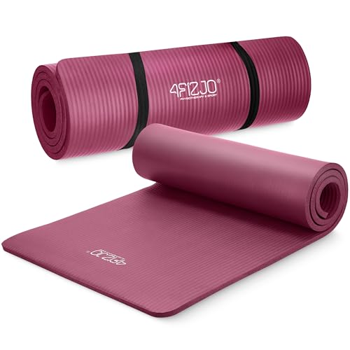 4fizjo Fitnessmatte Mit Tragegurt Abm 180x60 Cm Dicke