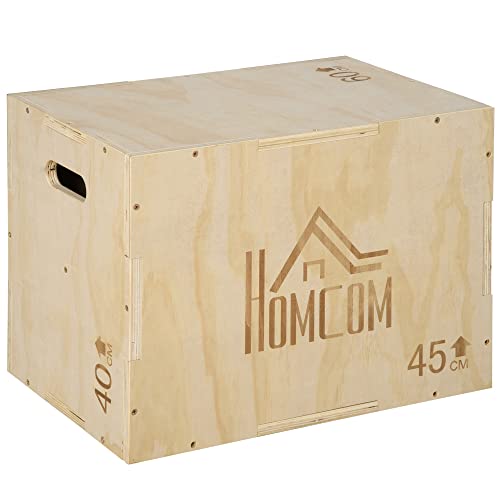 Homcom 3 In 1 Plyo Box Holz Plyometrische