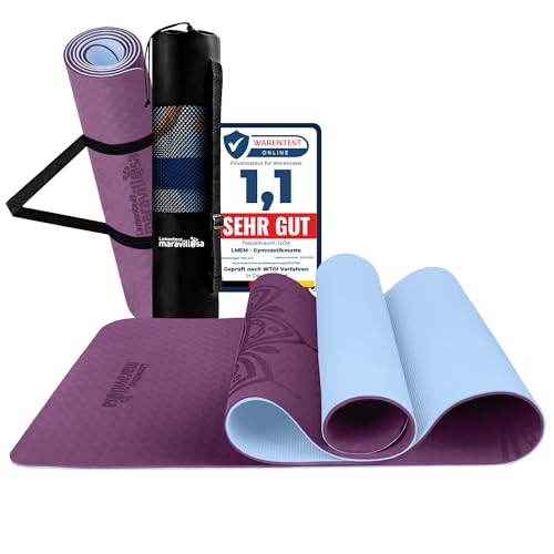 La Mente Es Maravillosa Gymnastikmatte Rutschfest Yogamatte Inkl