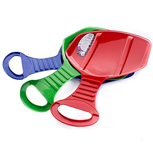 3x Schneerutscher Poporutscher Mit Griff Schneeflitzer Rutschblatt Schlitten