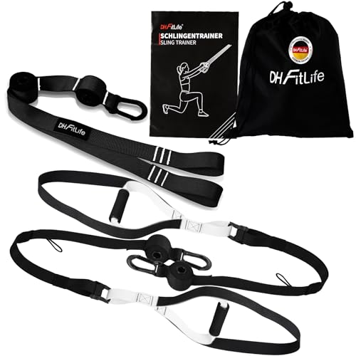 Dh Fitlife Schlingentrainer F R Ganzk Rpertraining Sling