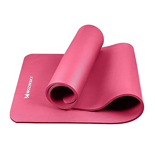Wozinsky Fitness Yogamatte Fitnessmatte Turnmatte Gymnastikmatte 181 Cm