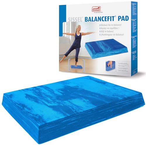 Sissel Balancefit Pad Blau Gleichgewichtstraining Koordination Antirutsch Tpe