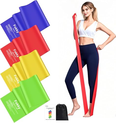Fokky Fitnessb Nder 4er Set Resistance Bands 2m