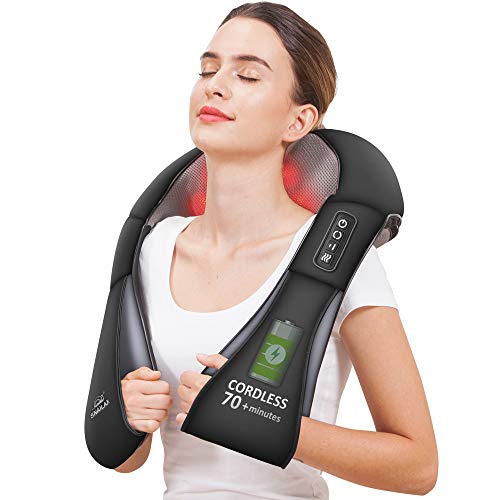 Snailax Kabellos Massageger T Shiatsu Nackenmassageger T Mit