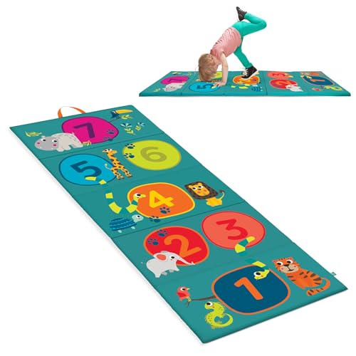 B Toys Hop N Count Matte Tumbling Mat