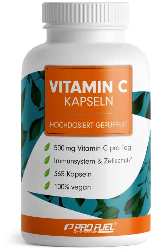 Vitamin C Hochdosiert 365 Kapseln 500 Mg Vitamin