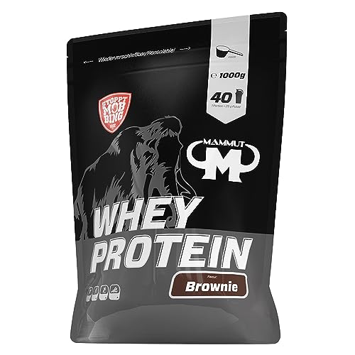 Mammut Nutrition Whey Protein Pulver Brownie 1kg 27g