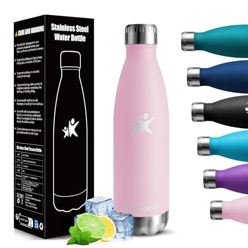 Honeyholly Trinkflasche Edelstahl Thermosflasche 500ml Bpa Frei Auslaufsichere