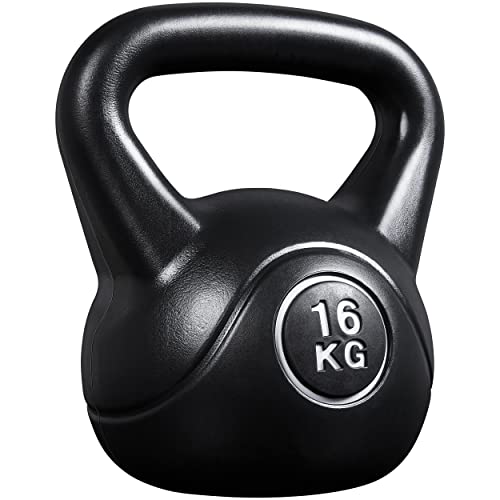 Yaheetech Kettlebel 16kg F R Krafttraining Fitness Gymnastik