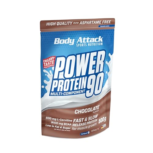 Body Attack Power Protein 90 Chocolate 500g Beutel
