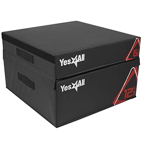 Yes4all 3 In 1 Foam Plyo Box Plyometric