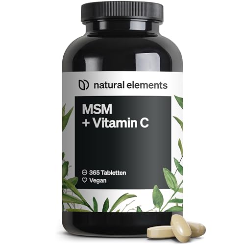 Natural Elements Msm 2000mg Nat Rliches Vitamin C
