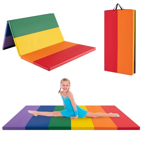 Costway Turnmatte Klappbar 180 X 120cm Weichbodenmatte Gymnastikmatte