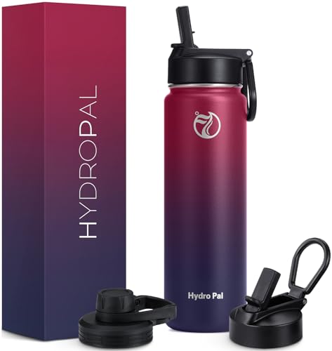 Hydropal Edelstahl Trinkflasche 500ml 750ml 1l 1 2l