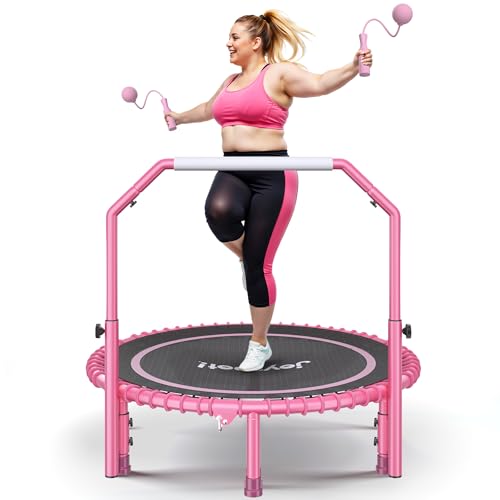 Joy Spot Mini Fitness Trampolin 102cm Faltbares Trampoline