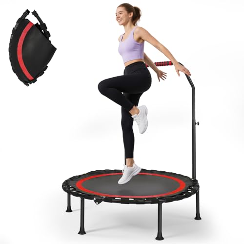 Fitness Trampolin Indoor F R Zuhause Faltbares Mini