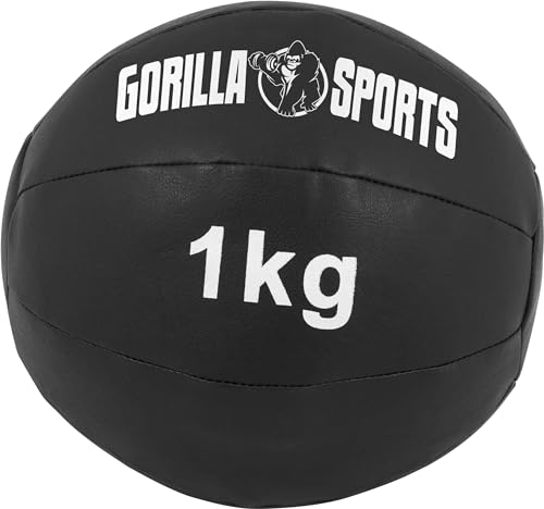 Gorilla Sports Medizinball 1kg 2kg 3kg 4kg 5kg