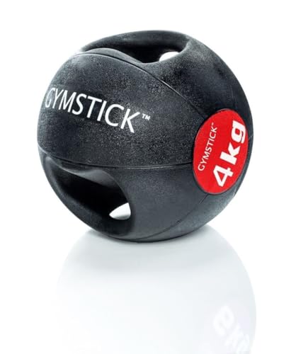 Gymstick Medizinball Mit Griffen 25 Cm 4 Kg