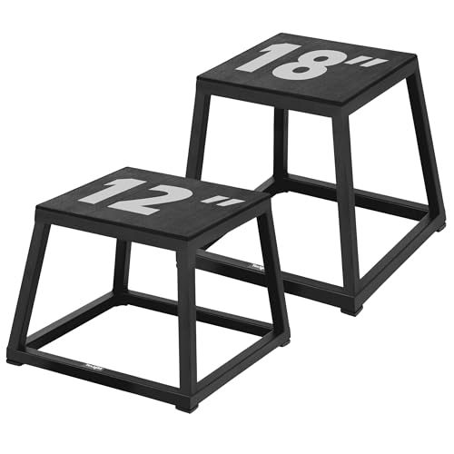 Yes4all Stahlrohr Plyo Box Schwarz 30 5 Cm