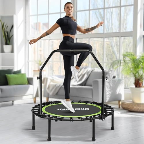 Onetwofit Klappbares Trampolin F R Erwachsene 101 107