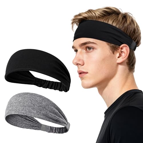 Sularpek Stirnband Damen Herren 2er Set Sport Haarb
