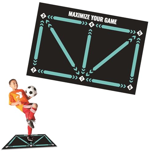 Xsykjgs Fussballmatte Training Kinder 60 X 90cm Rutschfeste
