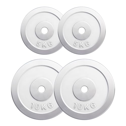 Gorilla Sports Hantelscheiben 1 25 30kg 30mm Gusseisen