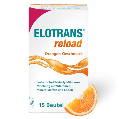 Elotrans Reload Isotonische Elektrolyt Glucose Mischung Nahrungserg Nzungsmittel