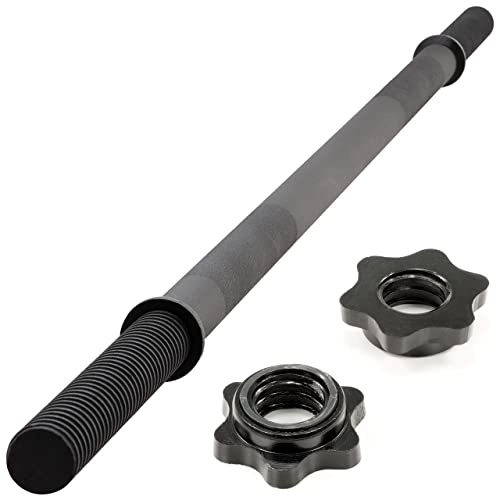 Maxxiva Hantelstange 120 Cm Langhantelstange Krafttraining Zugstange Schwarz