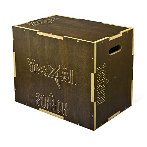 Yes4all 3 In 1 Plyometrische Sprungbox Aus Holz