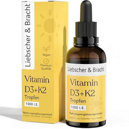 Liebscher Bracht Vitamin D3 K2 Tropfen 50ml 1000