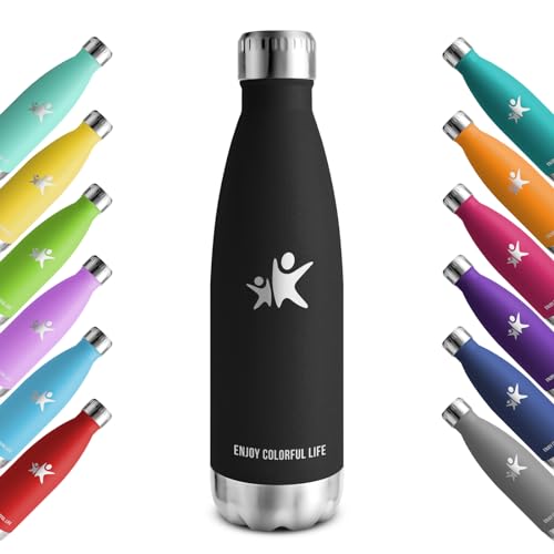 Kollykolla Edelstahl Trinkflasche 750ml Vakuum Isolierte Thermosflasche Thermoskanne