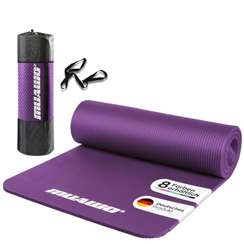 Muawo Premium Sportmatte Und Fitnessmatte Perfekt Als Yogamatte